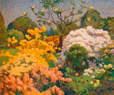 Azaleen, Kew Gardens, ca. 1914 von Emile Claus