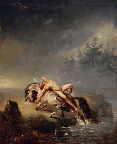 Mazeppa von Emile Jean Horace Vernet