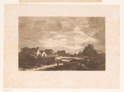 Ansicht von Chaussy bei Grandville von Emilie Rolin Jacquemijns