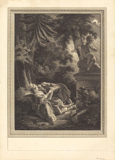 Die Nacht von Emmanuel Jean Nepomucène de Ghendt after Pierre Antoine Baudouin