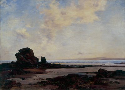 Bucht von Douarnenez bei Ebbe von Emmanuel Lansyer