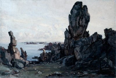 Insel Ushant, 1885 von Emmanuel Lansyer