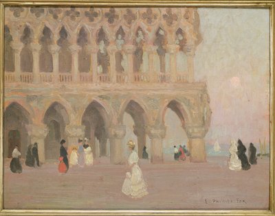 Der Dogenpalast, Venedig von Emmanuel Phillips Fox