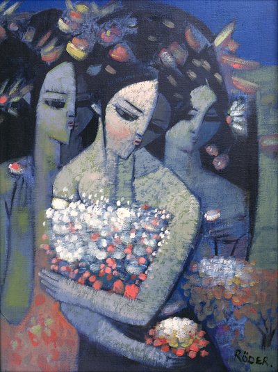 Blumenstrauß von Endre Roder