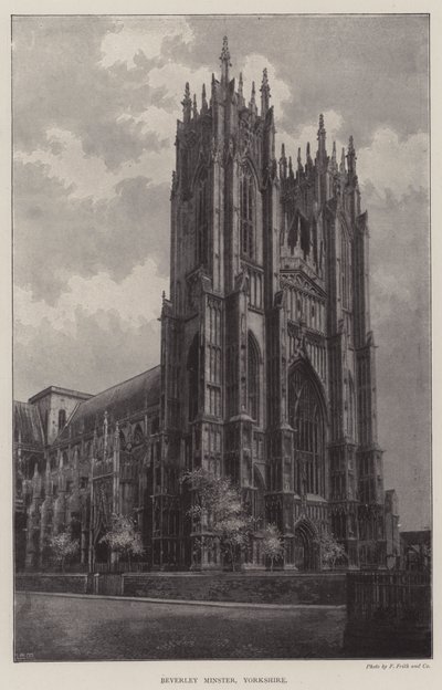 Beverley Minster, Yorkshire von English Photographer