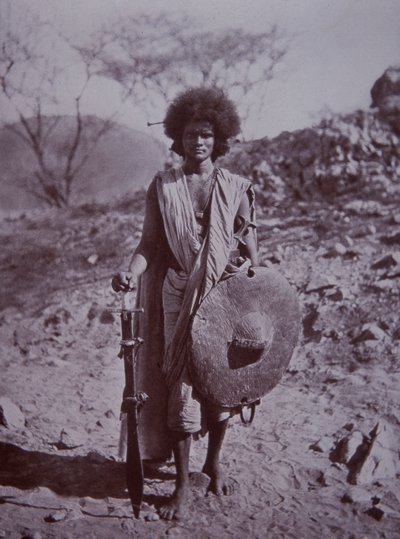 Dervisch Hademdowah Krieger, Sudan von English Photographer