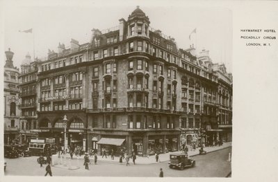 Haymarket Hotel, Piccadilly Circus, London von English Photographer