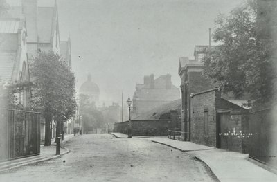 Highgate Archway: westlicher Zugang, 1896 von English Photographer