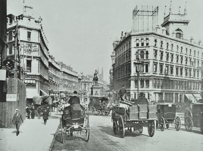 Holborn Circus, City of London, 1890 von English Photographer