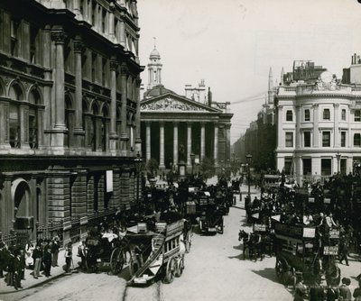 Mansion House Street, London von English Photographer