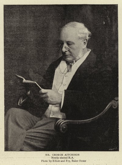 Mr. George Aitchison von English Photographer