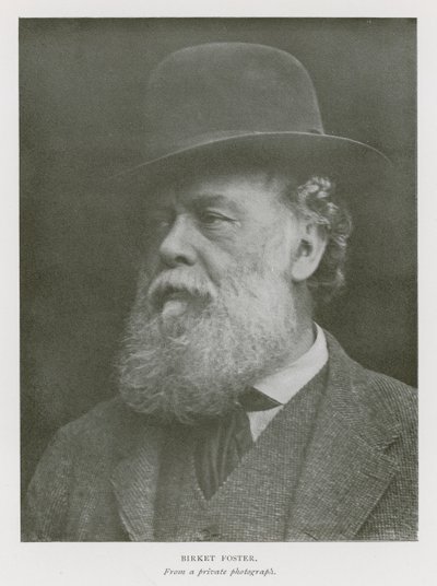 Myles Birket Foster, englischer Künstler von English Photographer