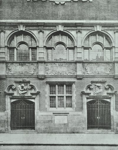 Shoreditch Public Baths: Außenansicht, 1898 von English Photographer