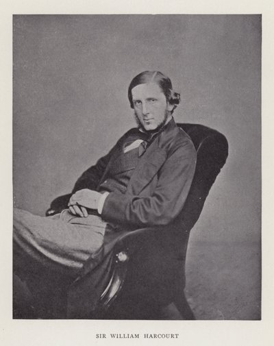 Sir William Harcourt von English Photographer