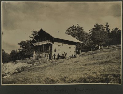 Schallmesszentrale, 1915-18 von English Photographer