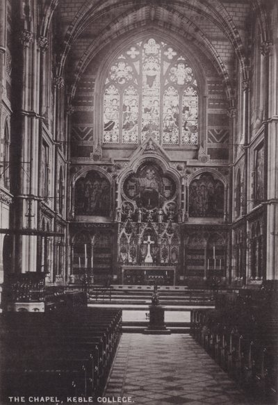 Die Kapelle, Keble College von English Photographer