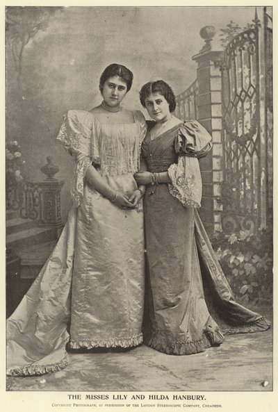 Die Fräuleins Lily und Hilda Hanbury von English Photographer