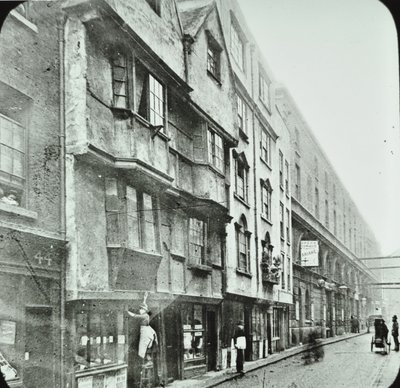 Wych Street, Westminster LB: Blick nach Westen, 1890 von English Photographer
