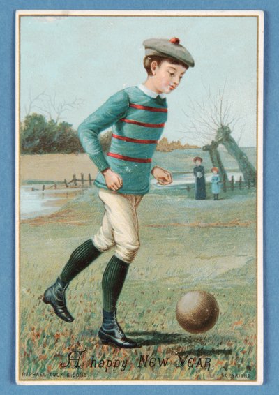Ein glückliches neues Jahr, ca. 1890er von English School