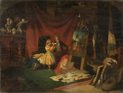 Ein Künstleratelier von English School