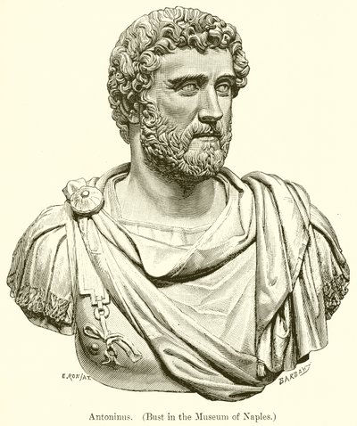 Antoninus (Büste im Museum von Neapel) von English School