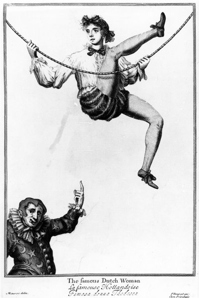 Bartholomew Fair, London: Die berühmte niederländische Frau von English School