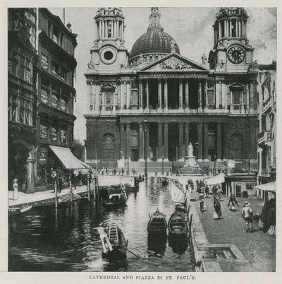 Kathedrale und Piazza di St. Pauls von English School