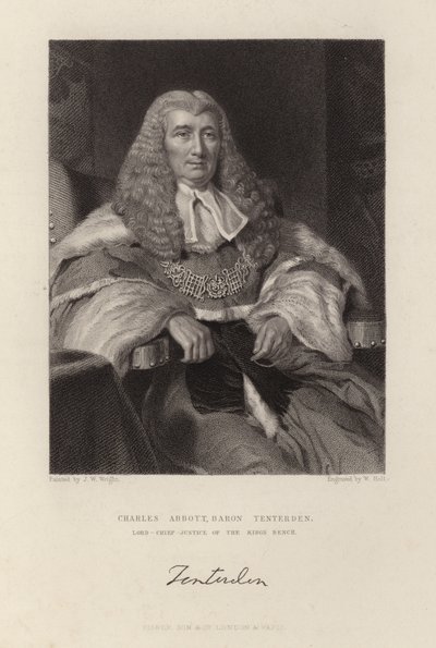 Charles Abbott, Baron Tenterden von English School