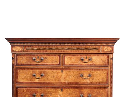 Detail eines George III Tallboy von English School