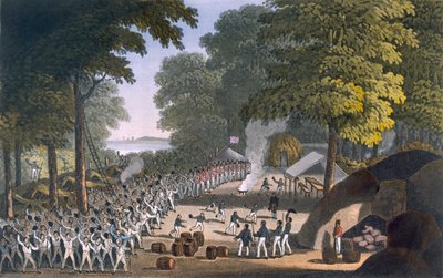 Fort Maxwell, 1820 von English School
