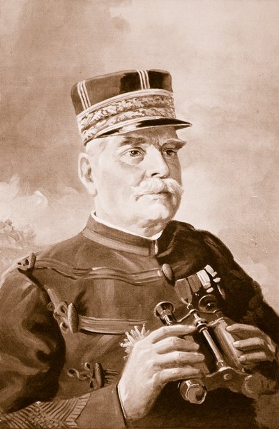 General Joseph Jacques Cesaire Joffre, 1914-19 von English School