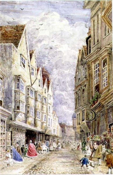 Holywell Street von English School