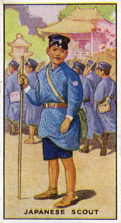 Japanischer Pfadfinder, 1923 von English School