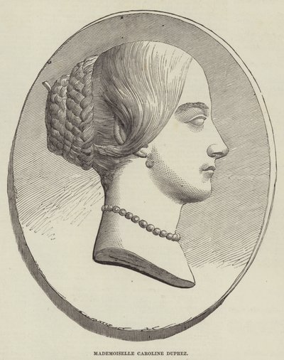 Mademoiselle Caroline Duprez (Stich) von English School