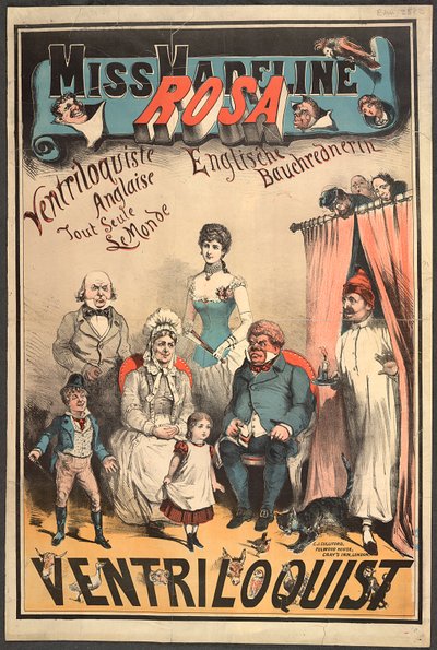Miss Madeline Rosa, Bauchrednerin von English School