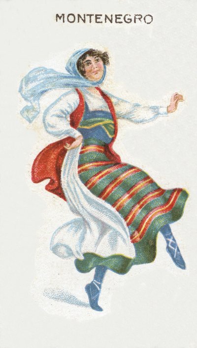 Montenegro, 1915 von English School