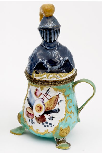Senftopf, Bilston, ca. 1780 von English School