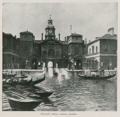 Palazzo Degli Horse Guards von English School