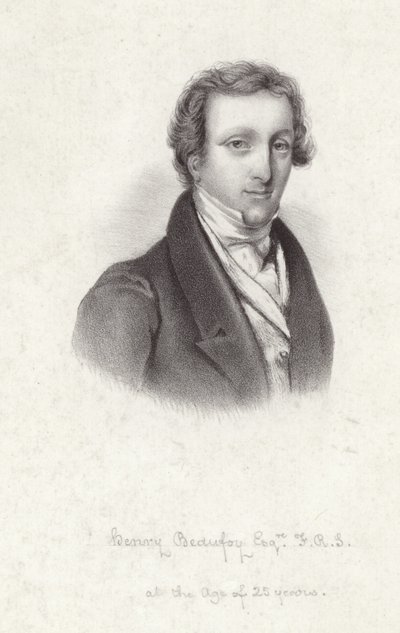 Porträt von Henry Beaufoy von English School