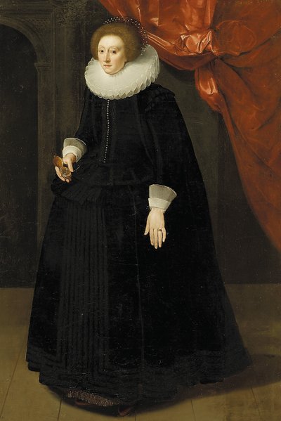 Porträt von Lady Harbord, ca. 1630 von English School