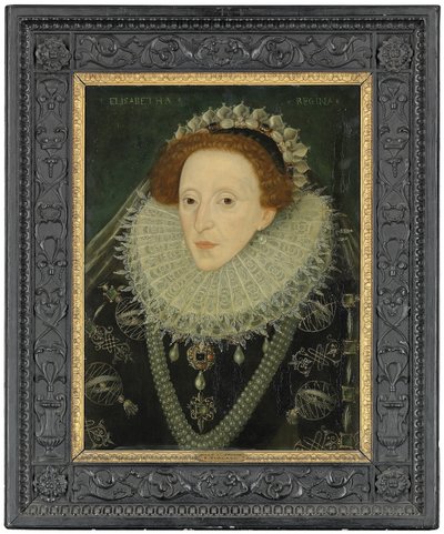 Porträt von Königin Elisabeth I. von English School