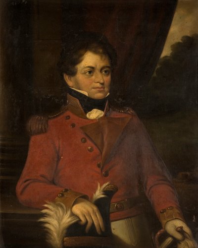 Porträt von Sir Robert Shafto Hawks von English School