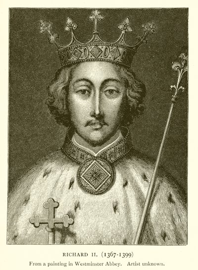 Richard II. (1367-1399) von English School