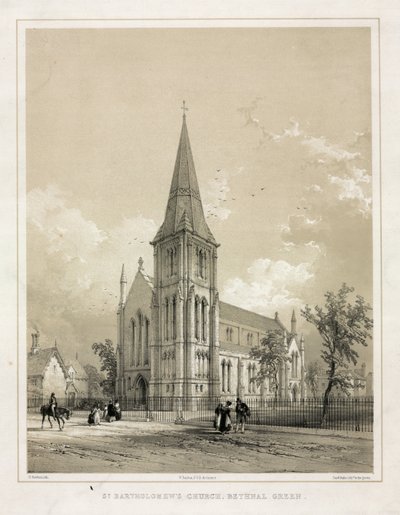 St. Bartholomäuskirche Bethnal Green von English School