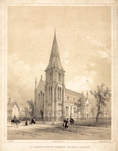 St. Bartholomäuskirche, Bethnal Green von English School