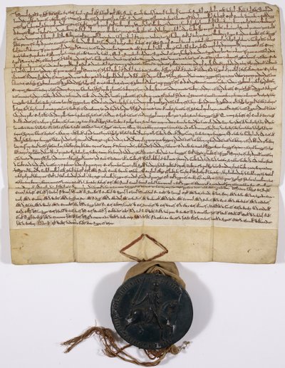 Die Waldcharta von 1225 von English School