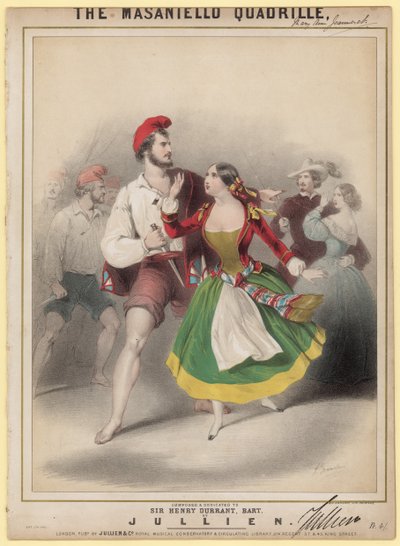 Die Masaniello Quadrille von English School