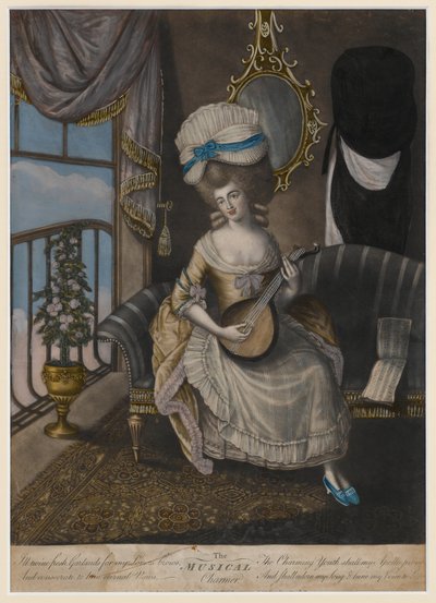 Der musikalische Charmeur, 1780 von English School