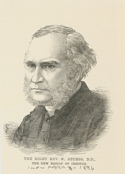 Der rechte ehrwürdige William Stubbs von English School