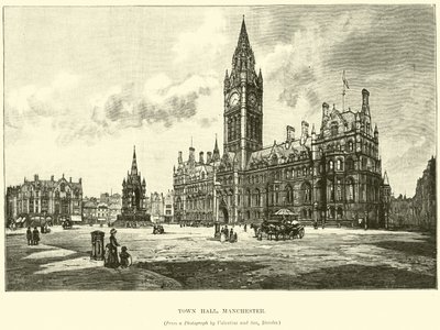 Rathaus, Manchester von English School